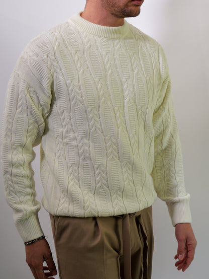 MAGLIONE TRECCE